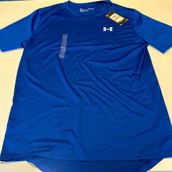 NWT Men’s UA Tech Textured Short Sleeve size small - Picture 1 of 3